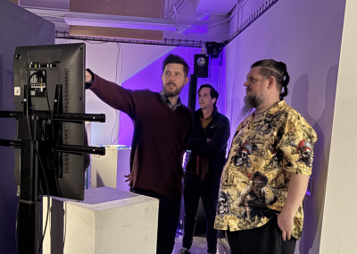 Curated Experience: An Immersive Art Gallery with a Secret